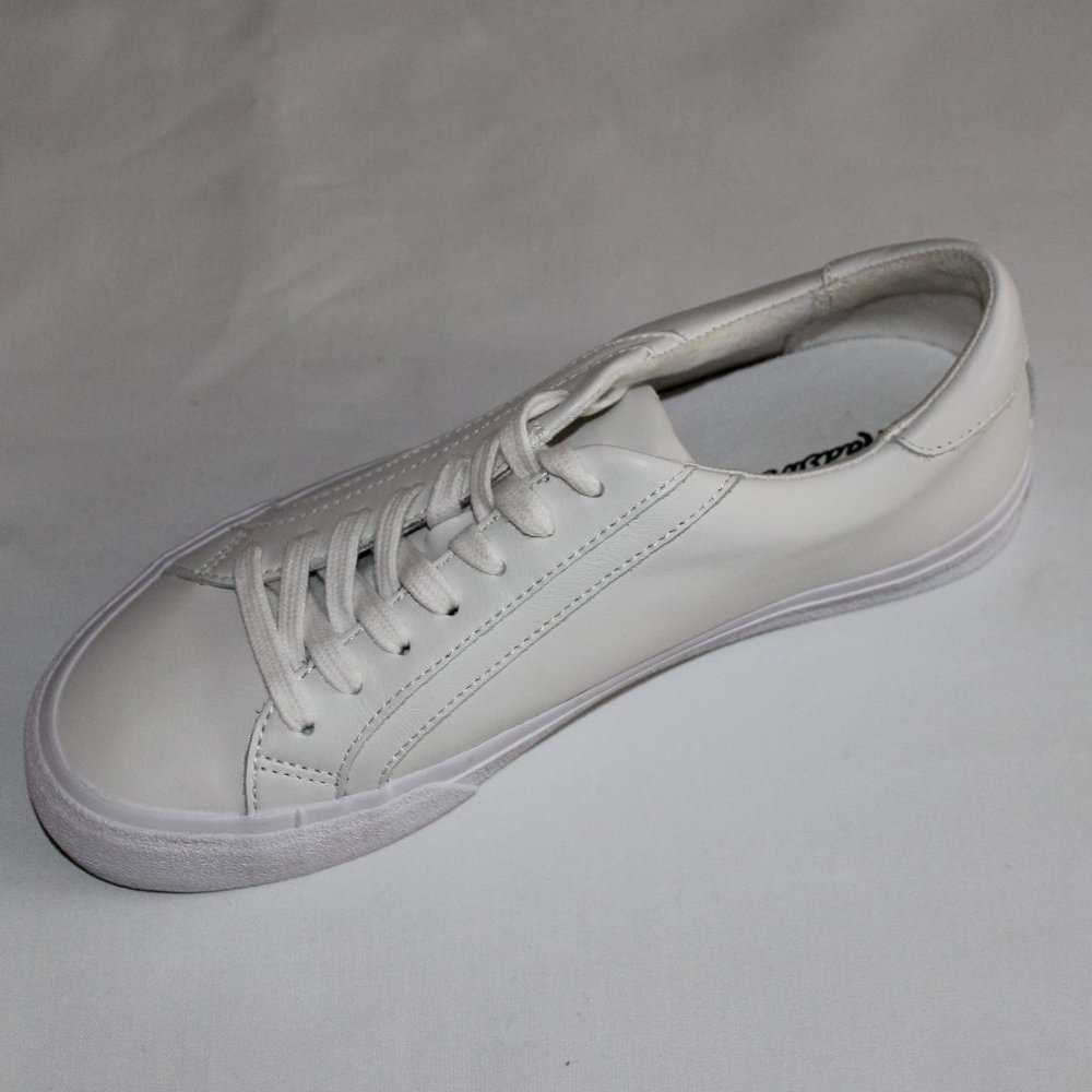 Madewell White Leather Low-Top Sneakers